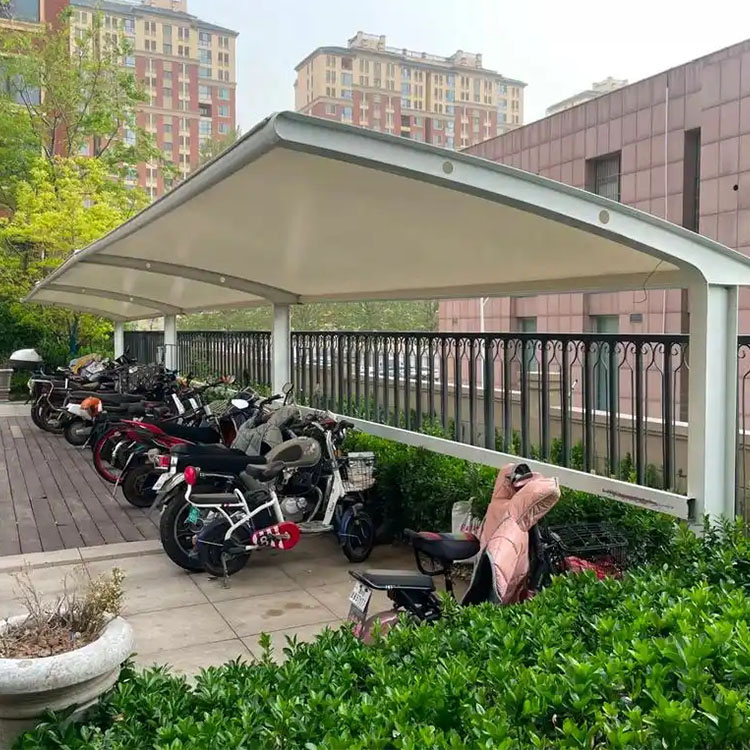 江阴市膜结构电动车棚